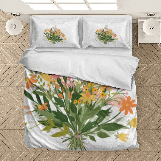 Gather Your Courage Like Wild Flowers Bedding Sets