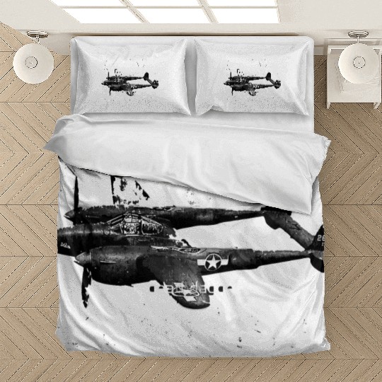 P 38 Lighting Heavy Fighter Bedding Sets
