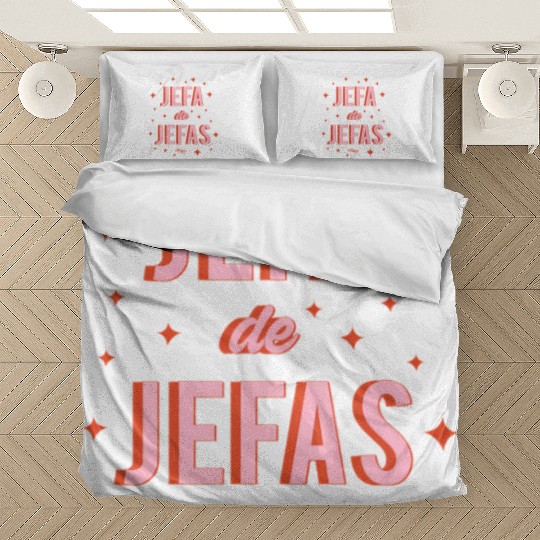 Chingona Inc Jefa De Jefas Blue Small Bedding Sets