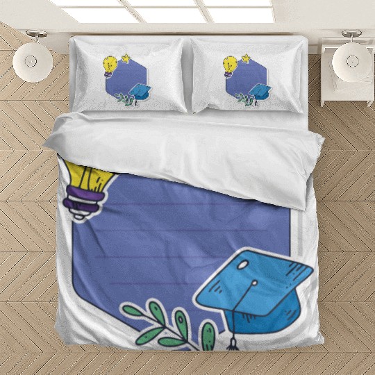Back to School Sticker Bedding Sets