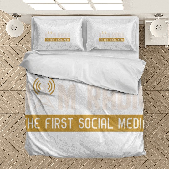 The First Social Media - Ham Radio Bedding Sets