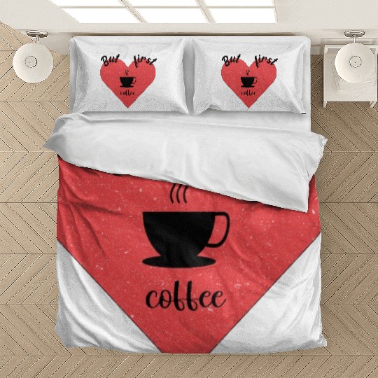 graphic design for Coffee lover Bedding Sets