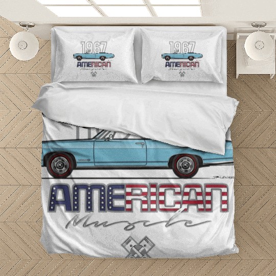 American Light Blue Convertible Bedding Sets