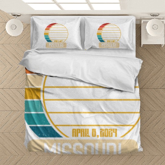 Total Solar Eclipse Missouri April 28 2024 Eclipse Bedding Sets