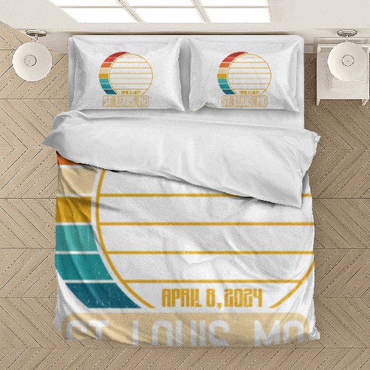 Total Solar Eclipse Missouri St. Louis EclipseSt. Bedding Sets