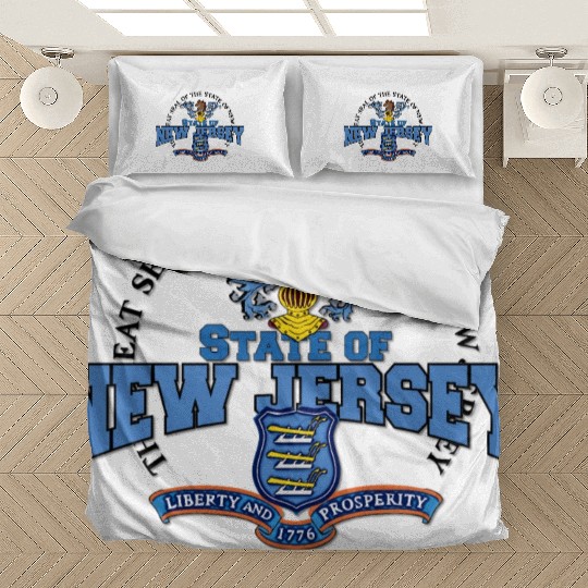 State of New Jersey Bedding Sets