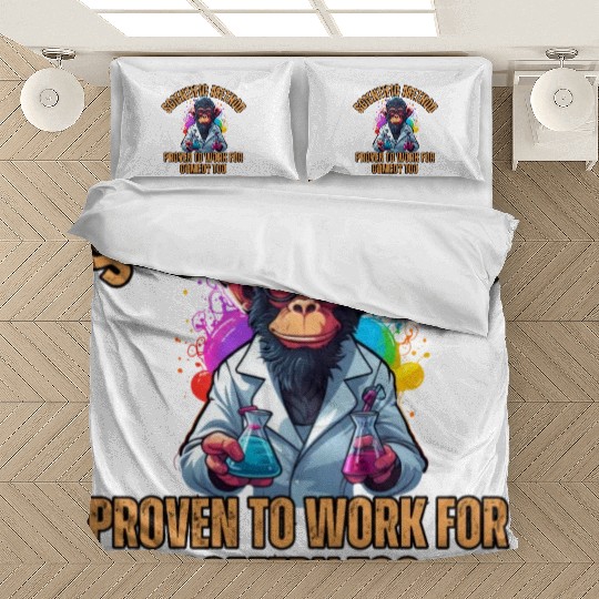 Scientific Method: Proven to work for comedy too. Bedding Sets