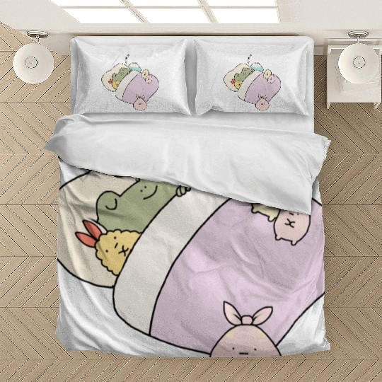 Sleepy Frog With Friends Bedding Sets