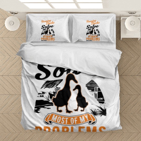 Indian Runner Gift Running Duck Bedding Sets