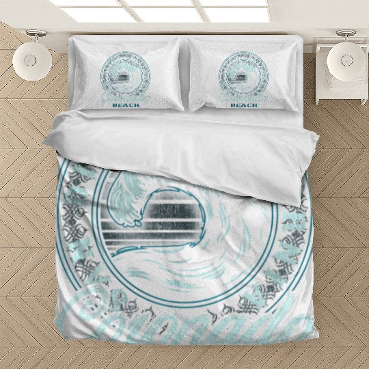 Coronado Wave Circle Beach Bedding Sets