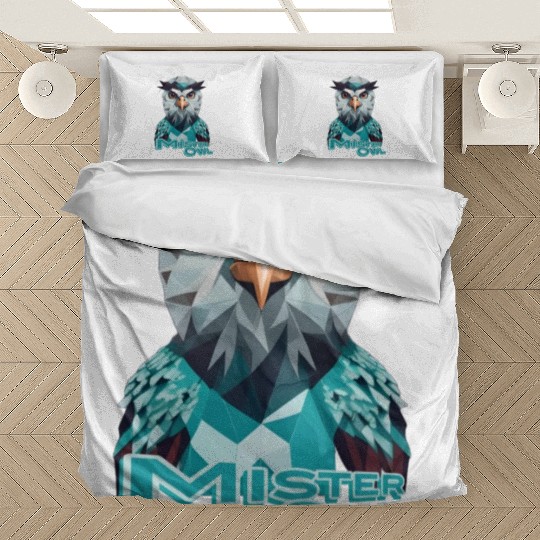 Mister owl origami Bedding Sets
