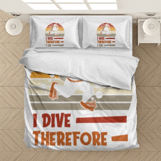 Diving Diver Commercial Diving Bedding Sets