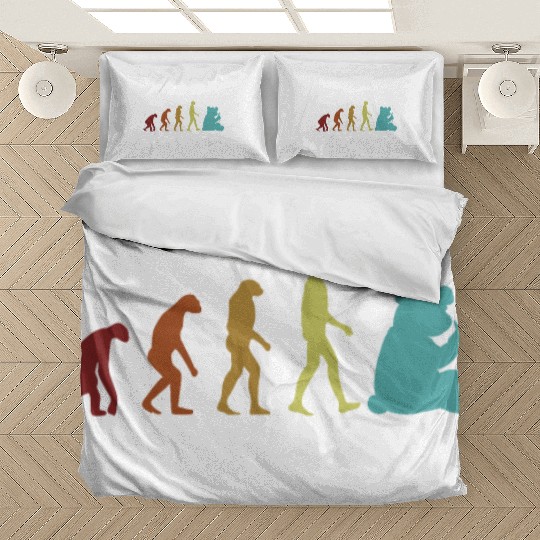 Panda Evolution Panda Bear Friend Lover Giant Bedding Sets