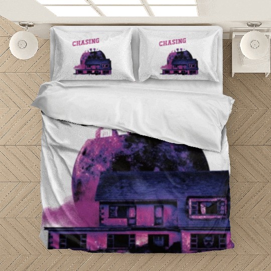 Horror Paranormal Haunted House Spooky Halloween Bedding Sets
