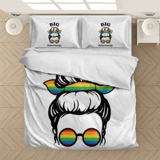 Big Energy Lesbian Pride Month Bedding Sets