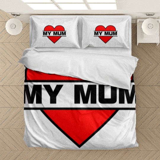 Heart I love my mummy Bedding Sets