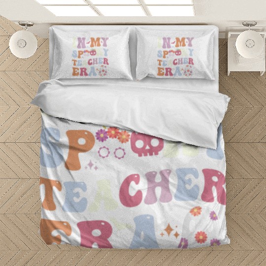 In My Spooky Teacher Era Halloween Bedding Sets