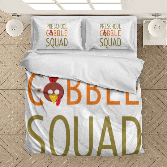 Preschool Gobble Squad Bedding Sets