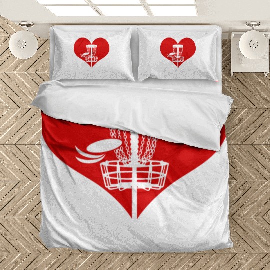 Disc Golf Discgolf Spruch Frisbee Bedding Sets