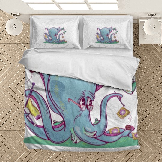 Octopus Crocheting Bedding Sets