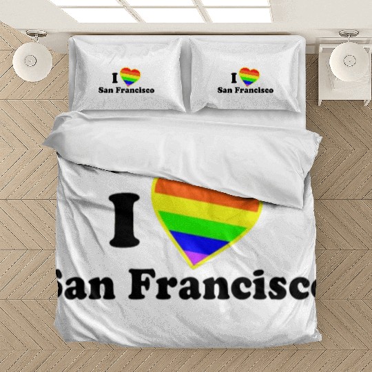 I Love San Francisco Bedding Sets