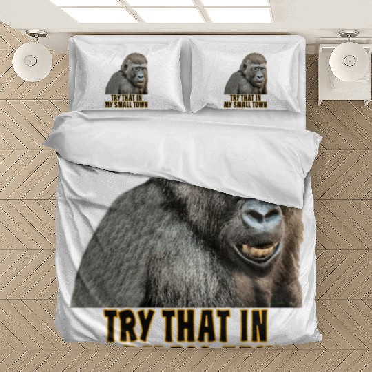 Small Town Ape Bedding Sets
