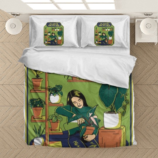 Plants Are My Life Bedding Sets