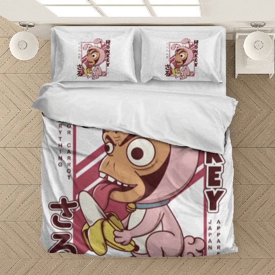 Banana Monkey Cute Bedding Sets