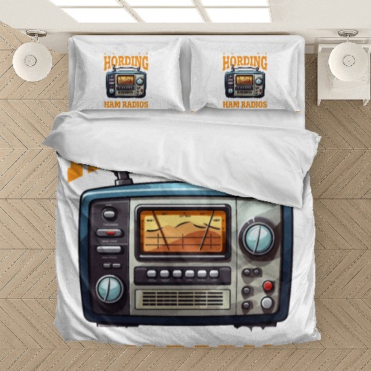 Ham Radio Operator Morse Code Radioactivity Bedding Sets