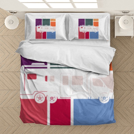 Vintage Camper – Retro Road Trip Bedding Sets