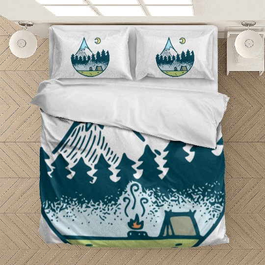 Keep It Simple (Camping At Night) Bedding Sets