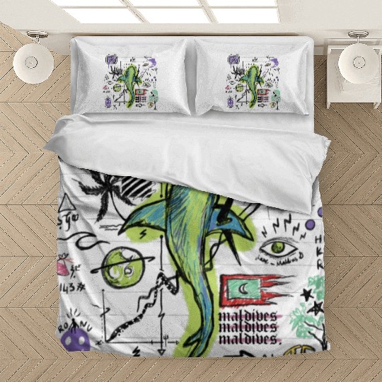 Shark Drawing Bedding Sets