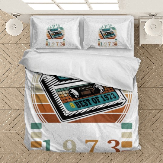 september 1973 Anniversary september 1973 septembe Bedding Sets