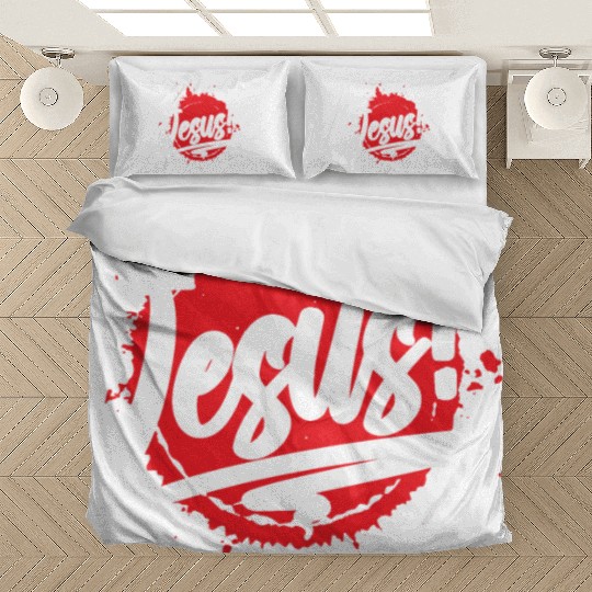Love Jesus Christian Christmas Bedding Sets