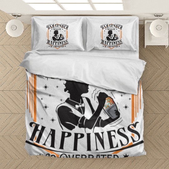 bartender happiness Bedding Sets