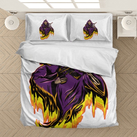 Spades Ace Death Poker Texas Hold'em Bedding Sets