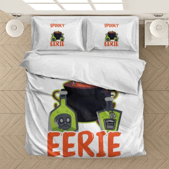Spooky Shots Eerie Elixirs Bartender Halloween Bedding Sets