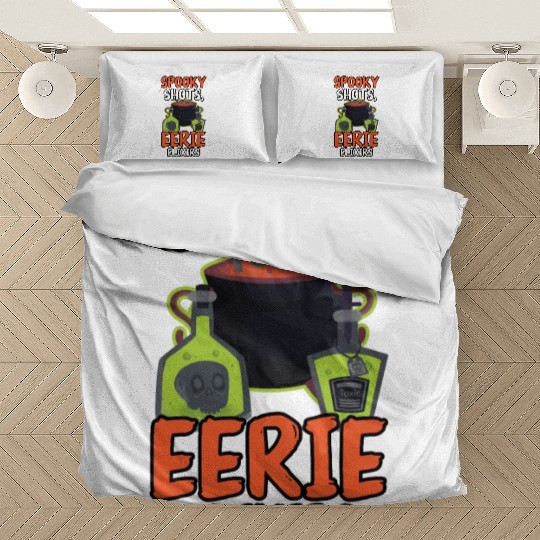 Spooky Shots Eerie Elixirs Bartender Halloween Bedding Sets
