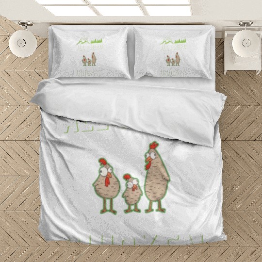Chickens Chicken Farm Farmer Bedding Sets