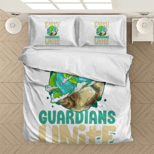 Climate Change Environmental Earth Day Planet Bedding Sets