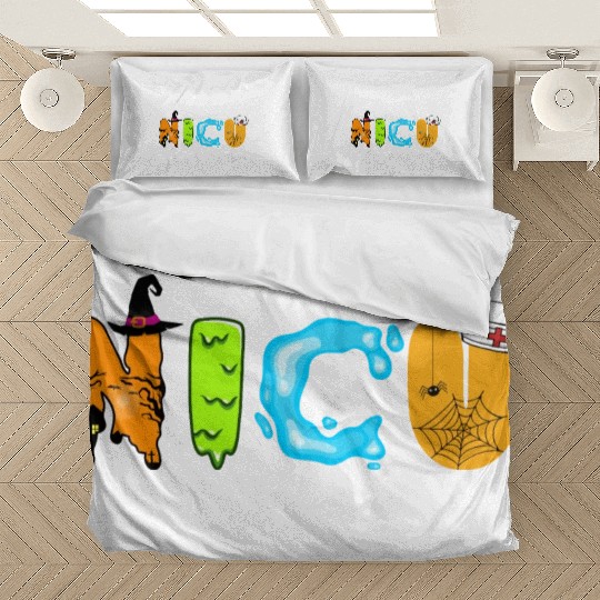 Cute NICU Halloween design Bedding Sets