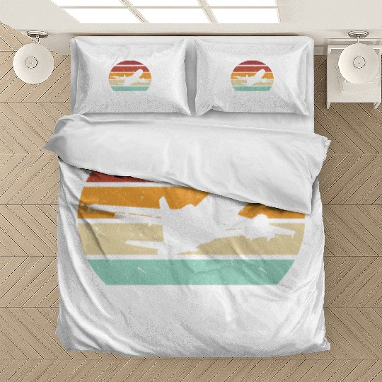 Flight Attendant Dad Airplane Flight Attendant Bedding Sets