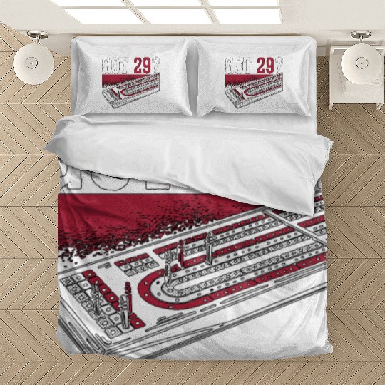 Cribbage Got 29 Crib Loves Board Game Tournament Bedding Sets