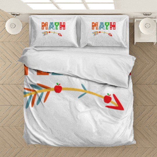 Math Squad Math Teacher Appreciation Bedding Sets