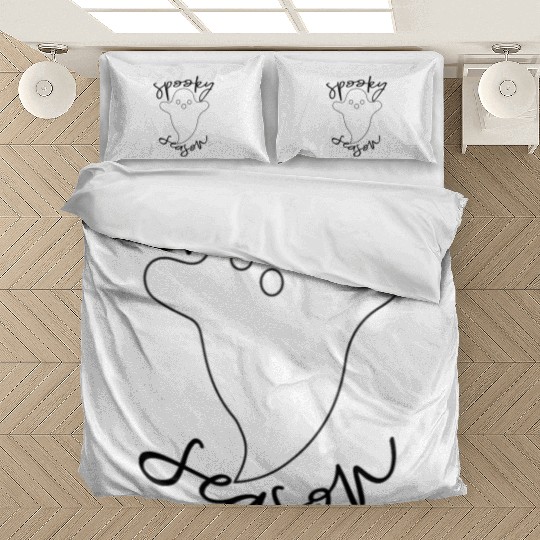 Spooky Season Happy Spooky Character for Halloween Bedding Sets