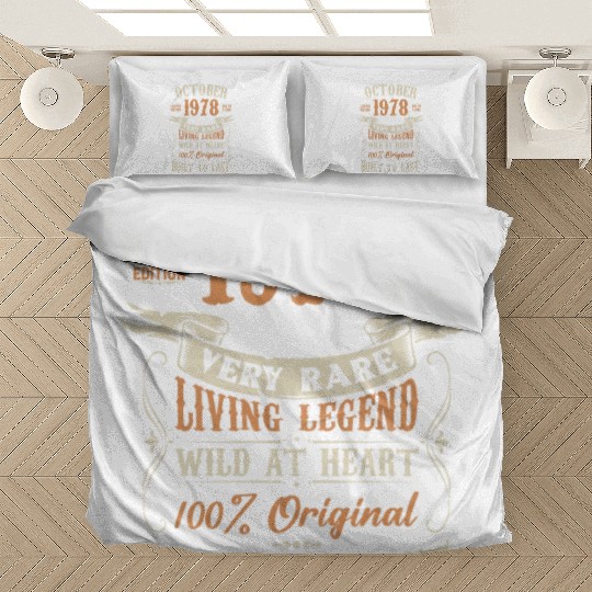 October 1978 Birthday Surprise Bedding Sets