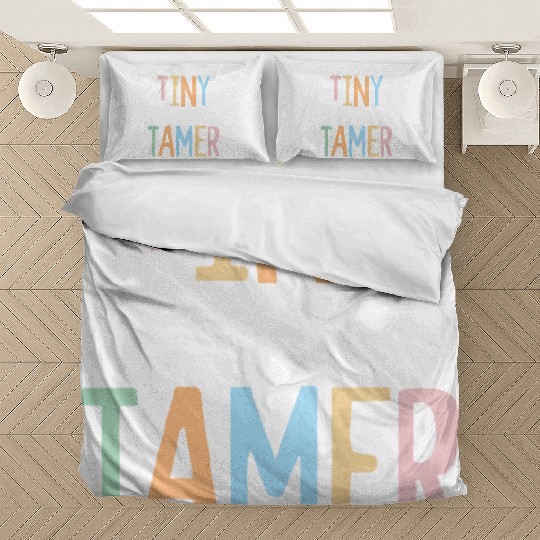 Tiny Human Tamer Kindergarten Elementary School Bedding Sets
