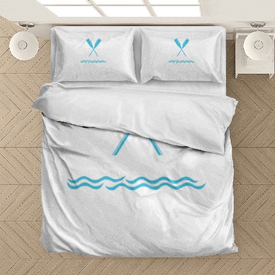 Funny Dragon Boat Racing Paddle Bedding Sets