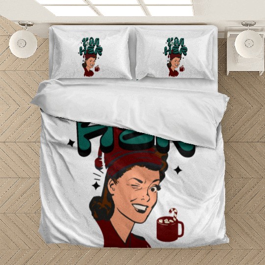 Im Her! Christmas/ Mrs. Claus design Bedding Sets