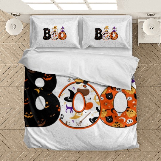 Boo Gnome Crew costume Funny Halloween Bedding Sets